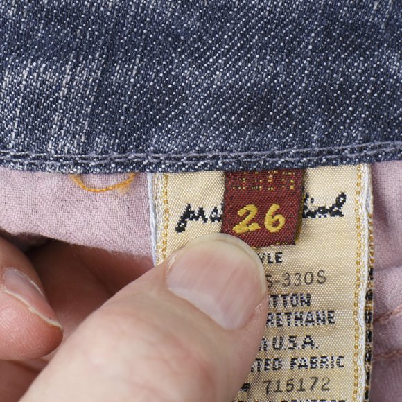 7 For All Mankind Carol Boot 26 (27 X 32 Women's Denim Jeans Medium Wash USA - Picture 12 of 13
